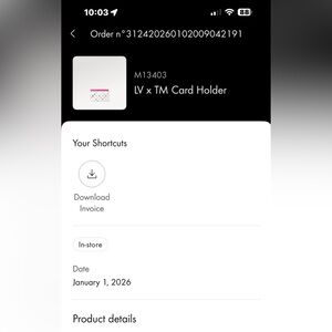 Louis Vuitton Murakami Card Holder Multicolor NIB 2026 Edition